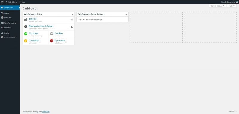 R&S Dashboard